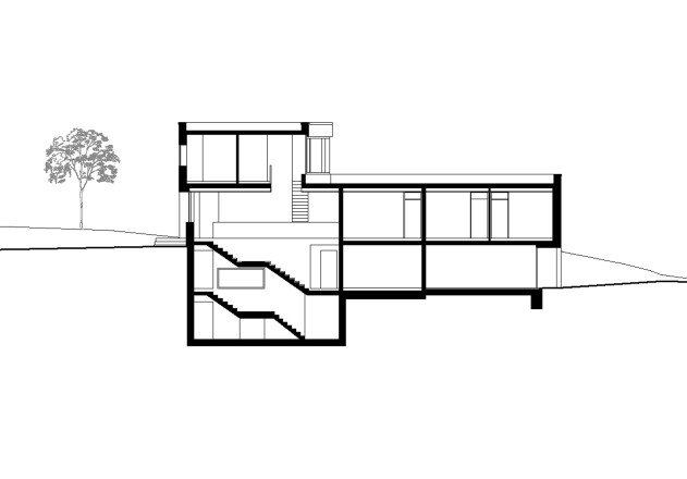 baurmann-duerr-architekten-wohnhaus-mit-vier-ebenen-laengsschnitt